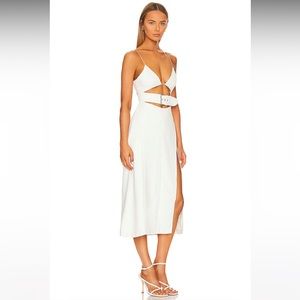 For Love And Lemons Natasha Midi Dress